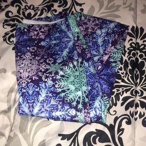 Snowflake leggings